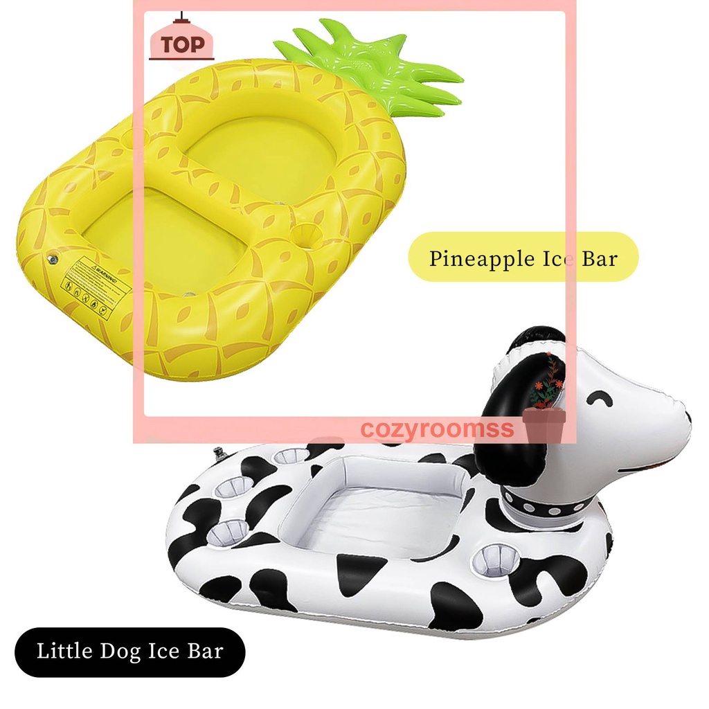 Phao Đứng Bằng PVC Có Thể Tái Sử Dụng Dùng Đựng Cốc Nước