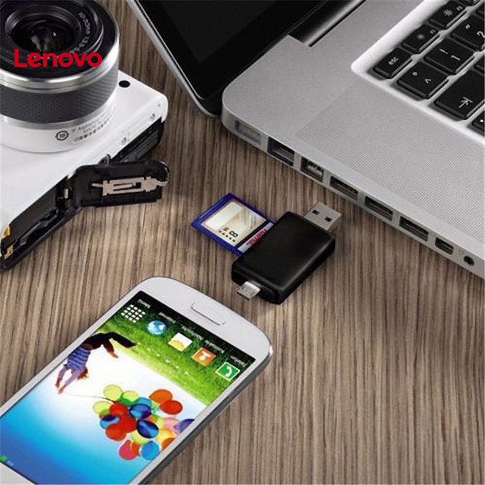 Đầu Đọc Thẻ Nhớ USB OTG Tốc Độ Cao Cho Máy Tính / Điện Thoại