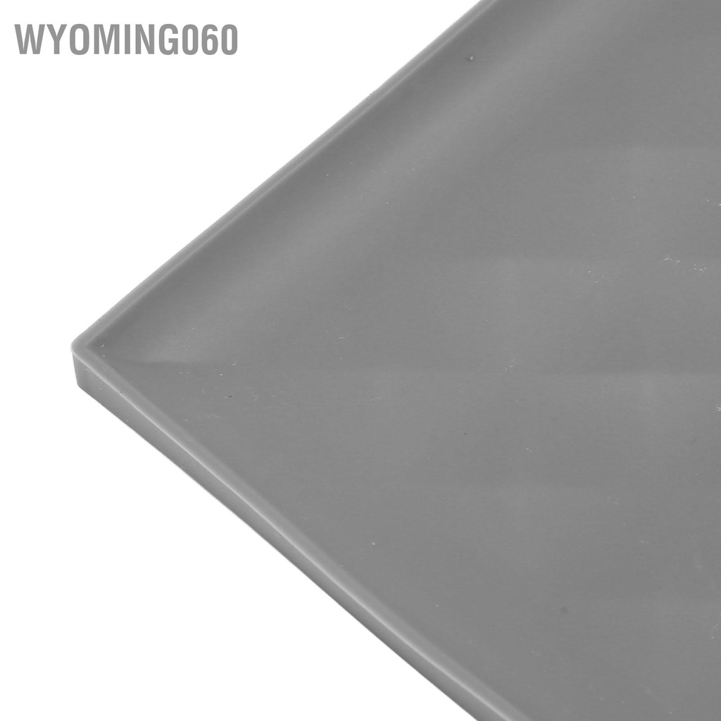Wyoming060 Thảm lót thức ăn cho thú cưng bằng silicone chống trượt Chống nước chó mèo Bát và uống