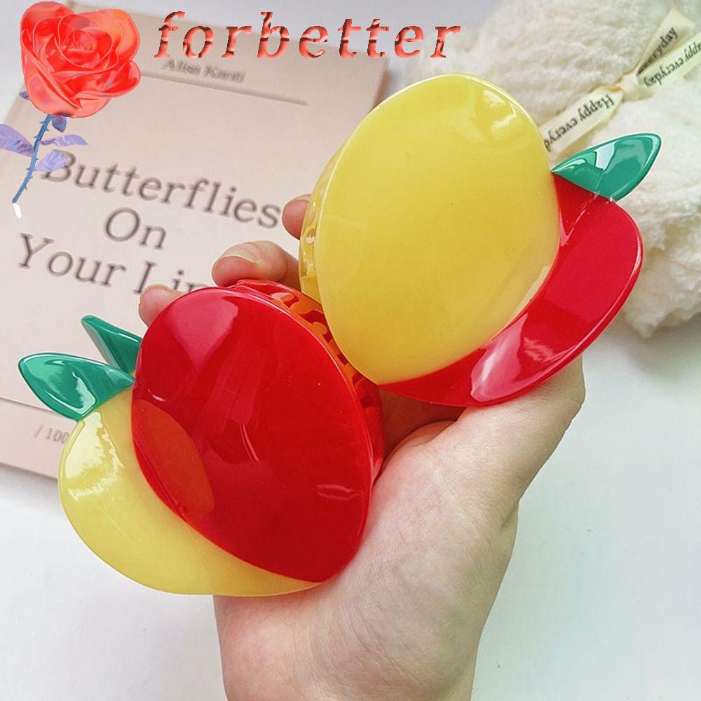 FORBETTER Kẹp Tóc Hình Cá Mập Dễ Thương Sáng Tạo Phong Cách Hàn Quốc