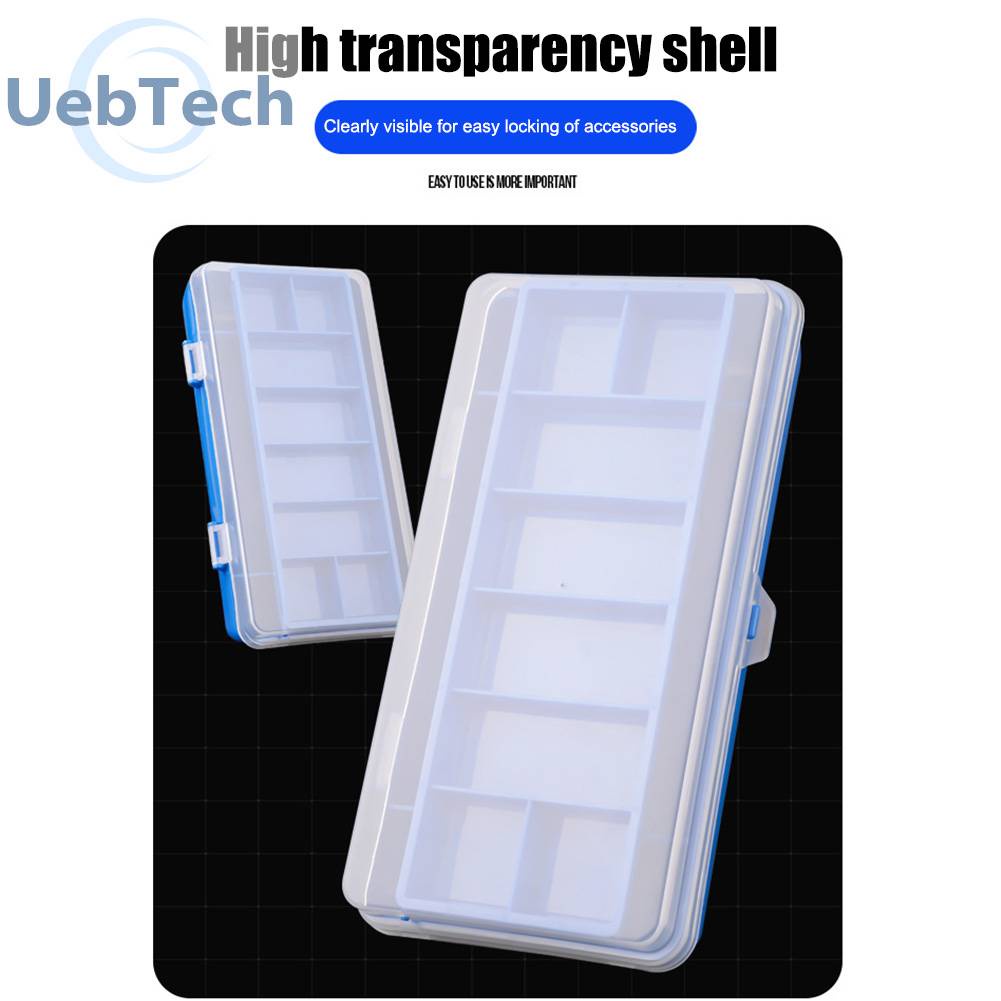 Hộp Đựng Móc Câu Cá 11 Ngăn Tiện Lợi Ốp