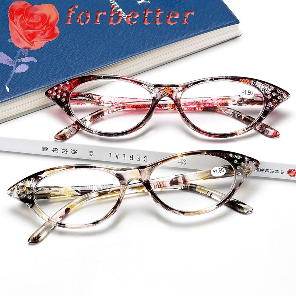 FORBETTER Kính Đọc Sách Phóng Đại Chăm Sóc Mắt Mèo Dành Cho Nữ