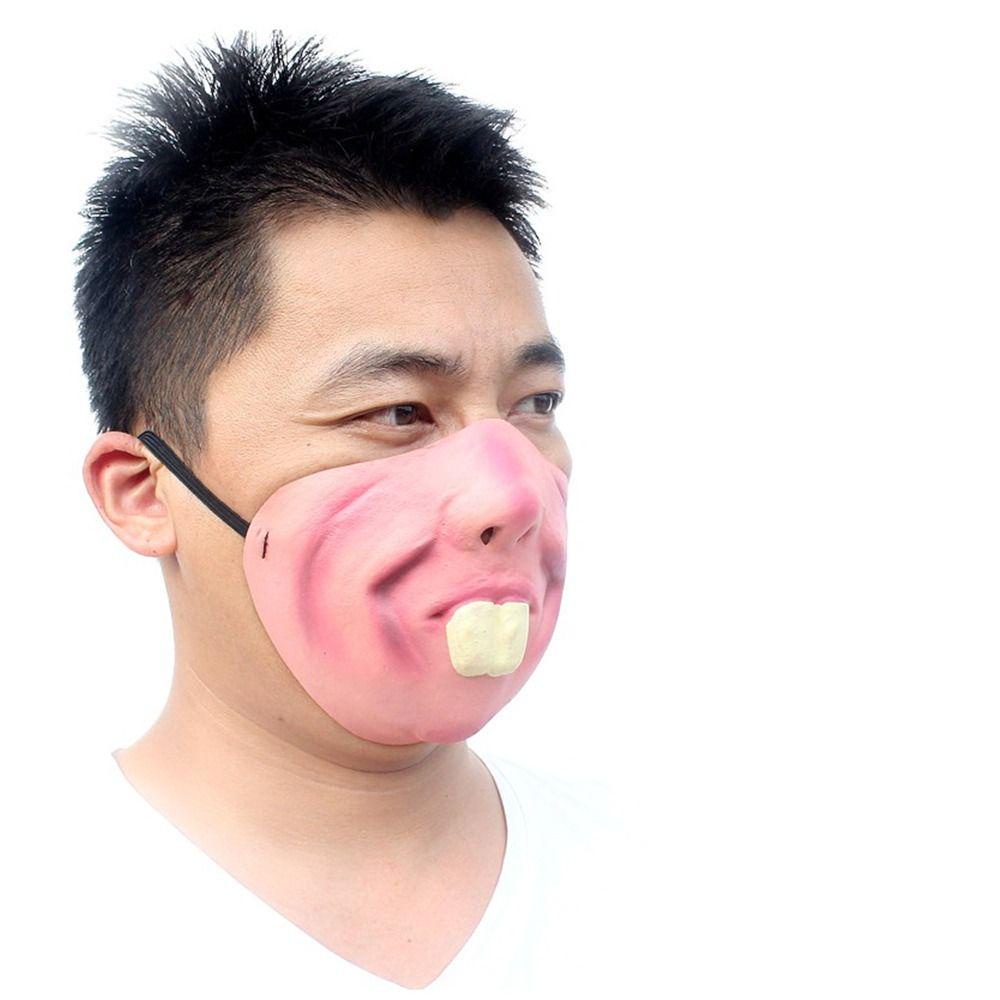 Vỏ Bọc Mặt Bằng Latex Đàn Hồi Hóa Trang Chú Hề Kinh Dị Cho Người Lớn