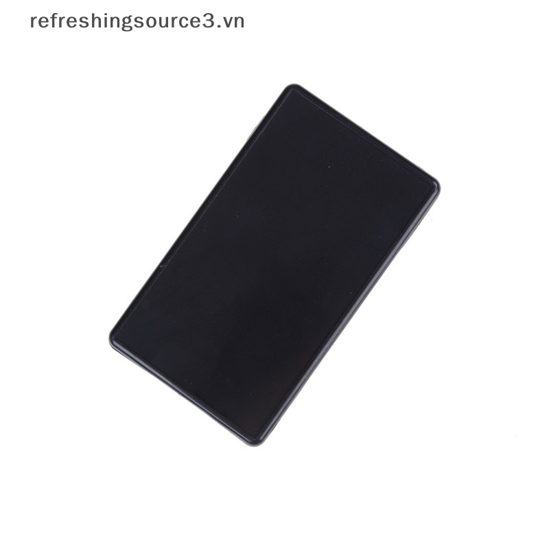 Hộp Đựng Phụ Kiện Điện Tử Bằng Nhựa Màu Đen 85 * 50 * 21mm REFRE3
