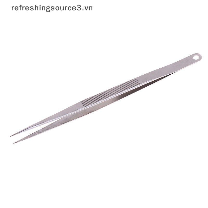 Nhíp Kẹp Mũi Nhọn Điện Tử Dài 7 "18cm Bằng Thép Không Gỉ REFRE3} {refreshingsource3.vn}