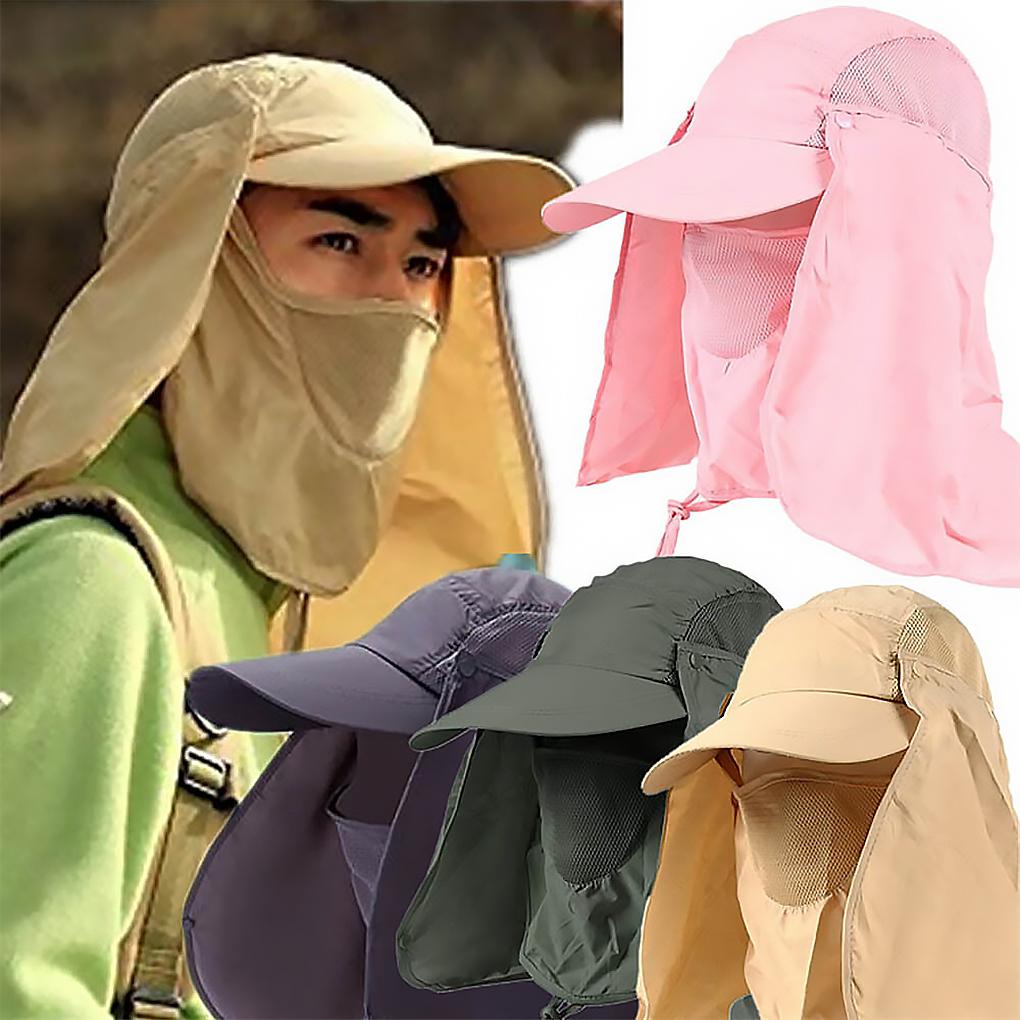 Mũ Thể Thao Chống Nắng / Tia UV Bảo Vệ Mặt / Cổ Tiện Dụng Cho Nam Và Nữ