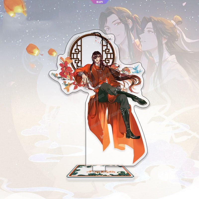 Đồ trang trí Đứng Bằng Acrylic 16cm Hóa Trang Nhân Vật Tian Guan Ci Fu Xielian Huacheng