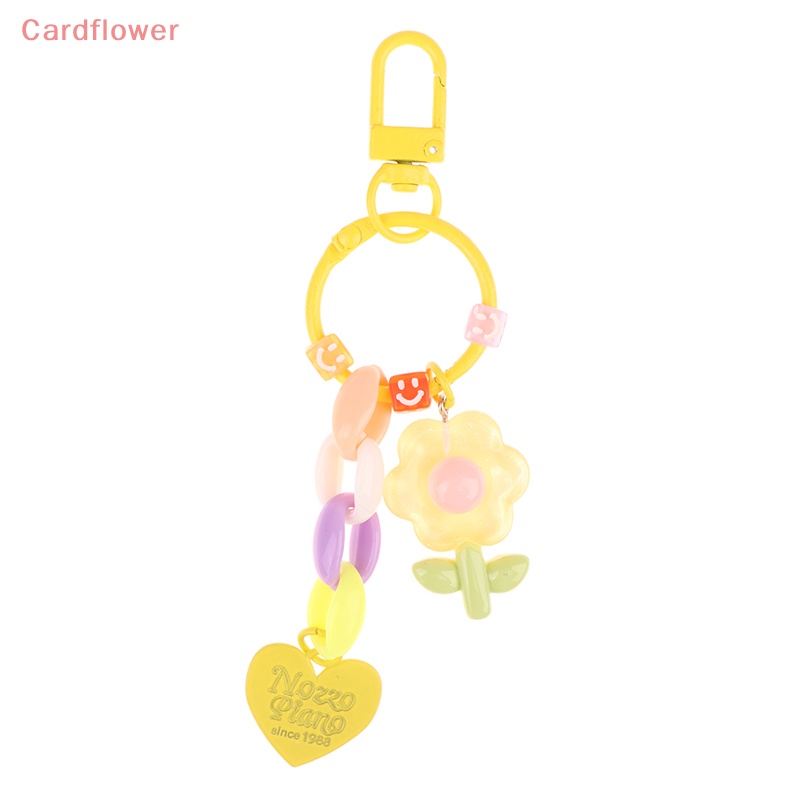 Móc Khóa Hình Hoa Tulip Dễ Thương Trang Trí Ba Lô / Túi Xách / Ô Tô Mới