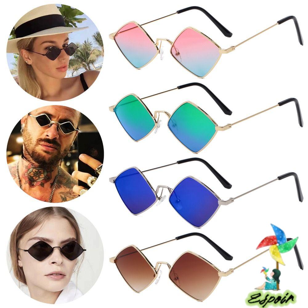 ESPO Kính Mát Gọng Kim Loại Nhỏ Thời Trang Cho Nam Nữ