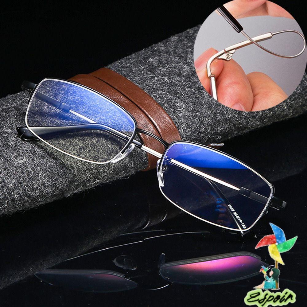 ESPO Kính Đọc Sách Nửa Gọng Đơn Giản Chống Ánh Sáng Xanh Thời Trang Vintage