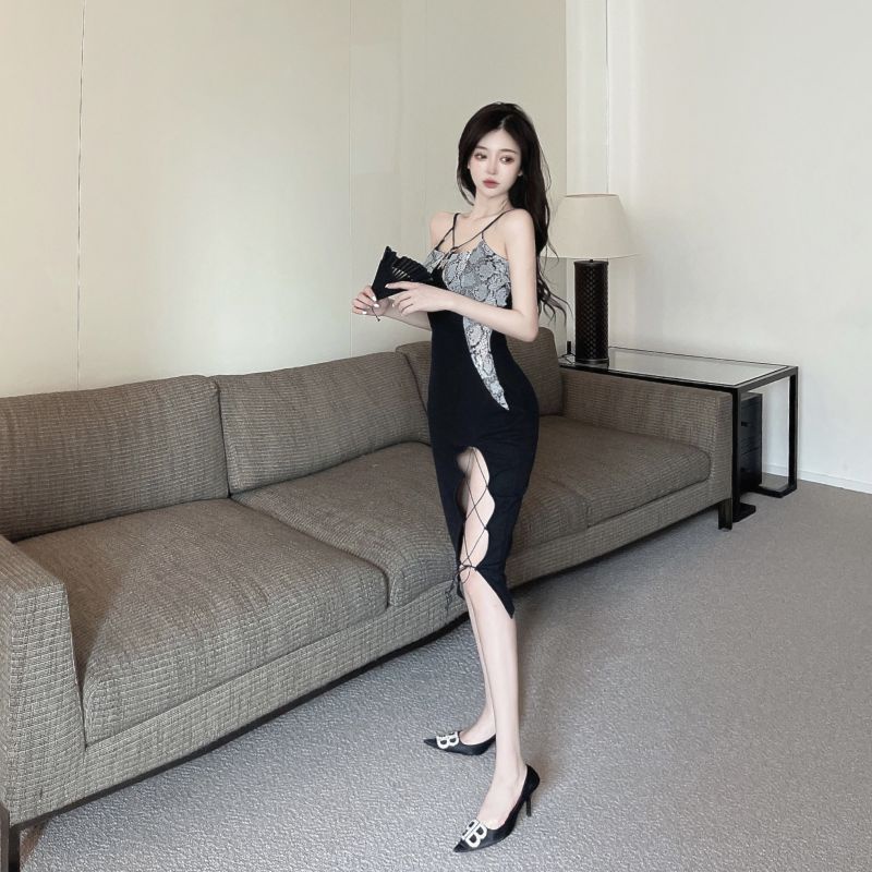 Áo Kiểu Ôm Dáng Phối Dây Buộc Thiết Kế Không Đồng Đều Mới