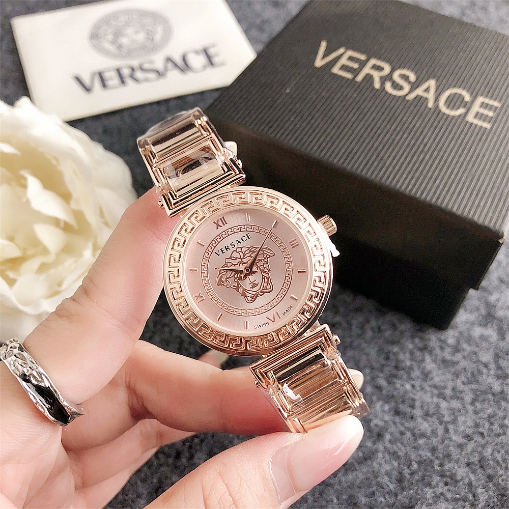 VERSACE Đồng Hồ Đeo Tay Thời Trang Sành Điệu Cho Nữ