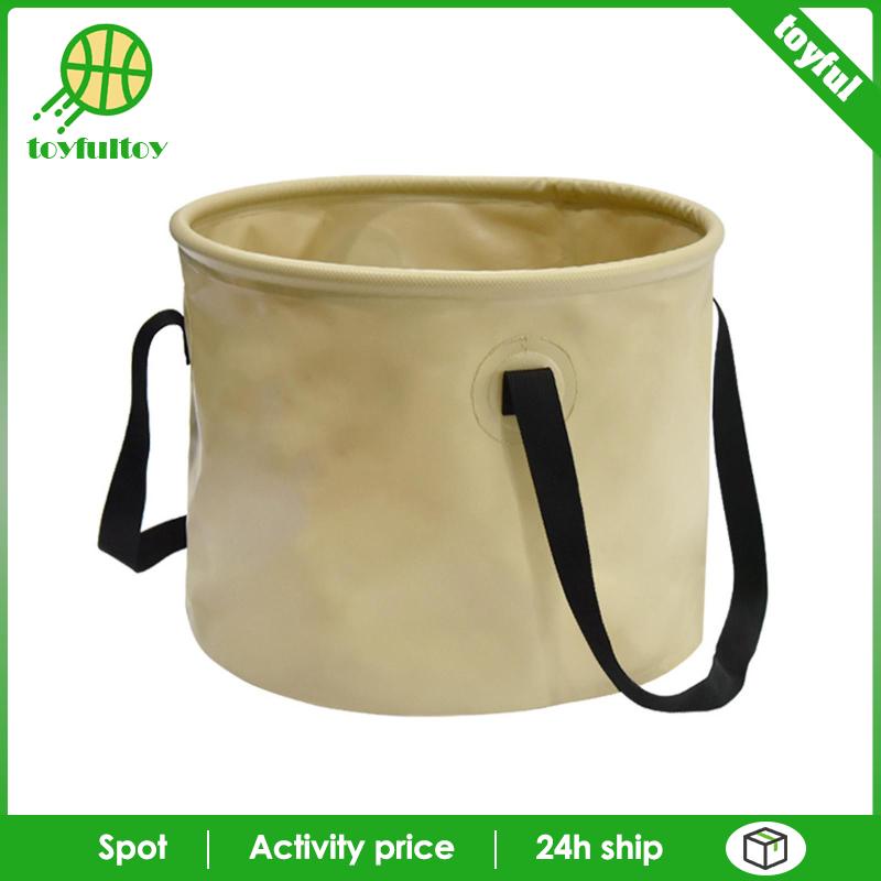 Xô Đựng Nước Gọn Nhẹ Có Thể Gấp Gọn Tiện Dụng Mang Theo Du Lịch Cắm Trại