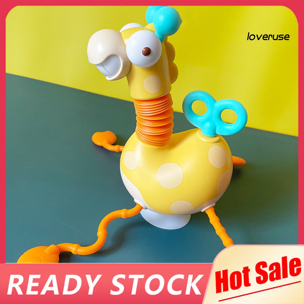 Đồ Chơi Giáo Dục Tạo Hiệu Ứng Âm Thanh Mạnh Mẽ Hình Hươu Cao Cổ Màu Sắc Sống Động