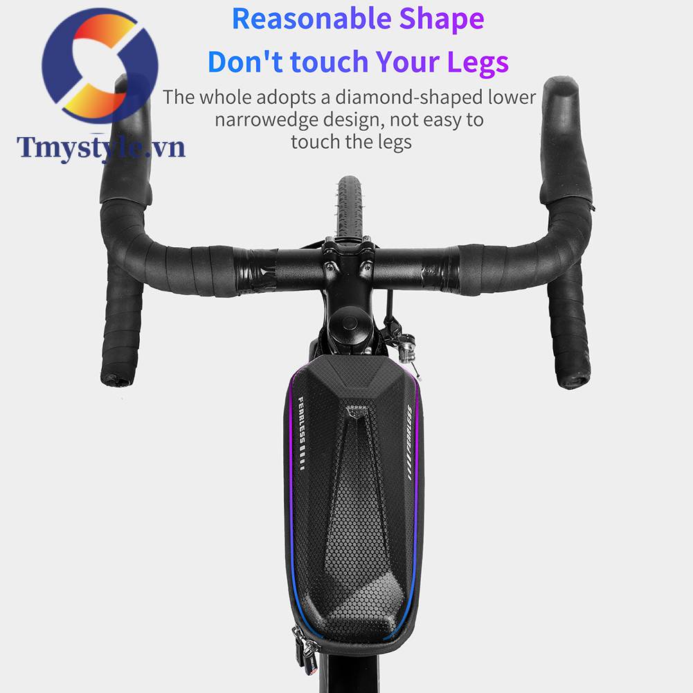 Túi Đựng Đồ Gắn Khung Trước Xe Đạp MTB Chống Thấm Nước Tiện Dụng