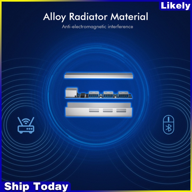 Bộ Chia Cổng Mạng LAN 4 Trong 1 100 / 1000Mbps USB 3.0 Type-C Sang RJ45 Cho Máy Tính Laptop