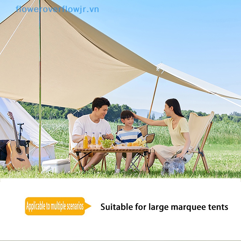 Cọc Cố Định Lều Dạ Quang Xoắn Ốc Bằng Thép