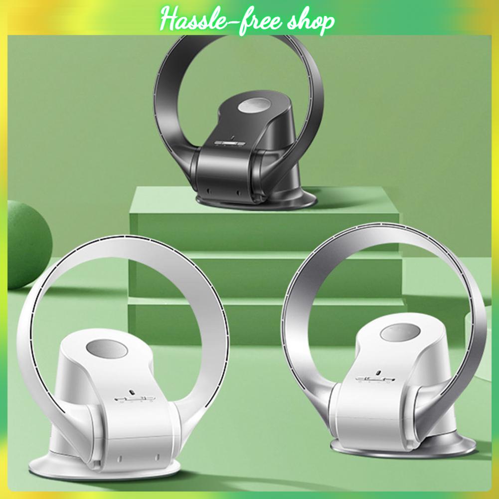 MiniHouse Quạt Không Cánh 9 Tốc Độ Góc Rộng Treo Tường Nhỏ Để Bàn Có Điều Khiển Từ Xa Cắm CN 220V