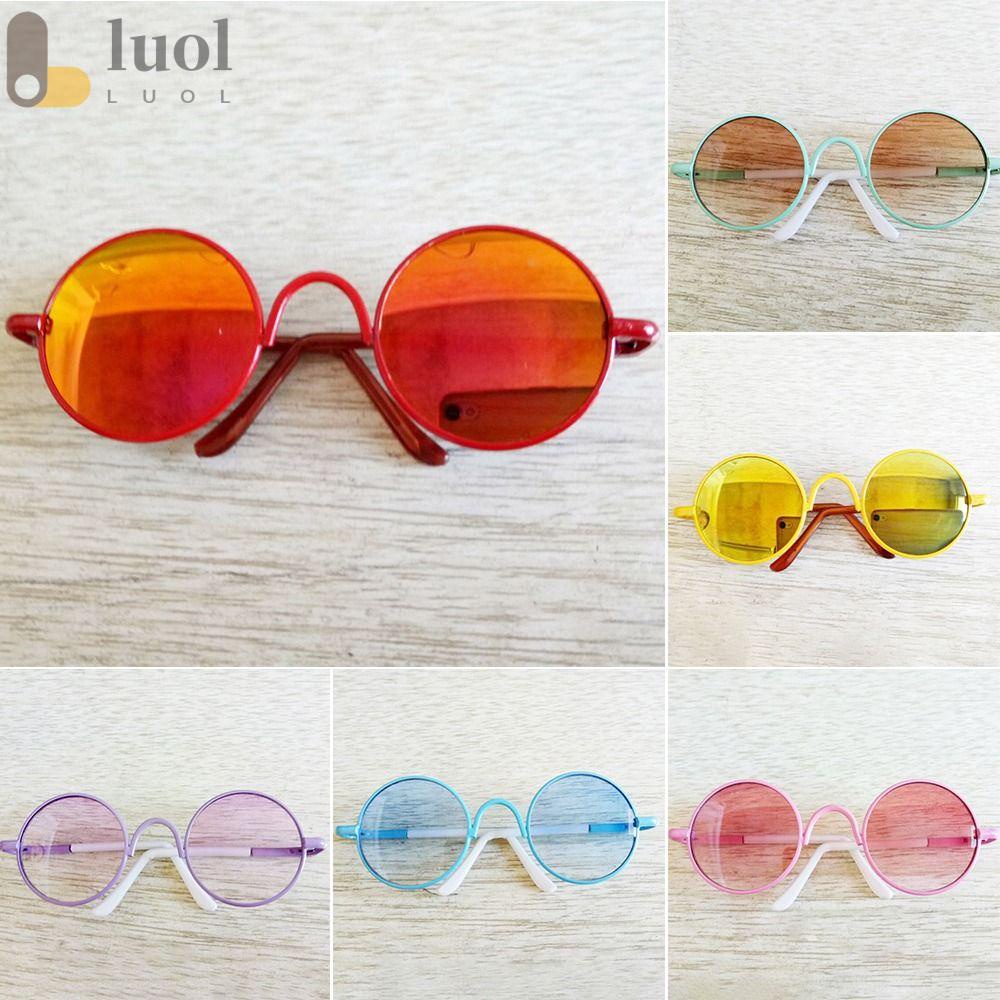 LUOL Gọng Kính Tròn Dễ Thương Cho Búp Bê BJD 1 / 31 / 4