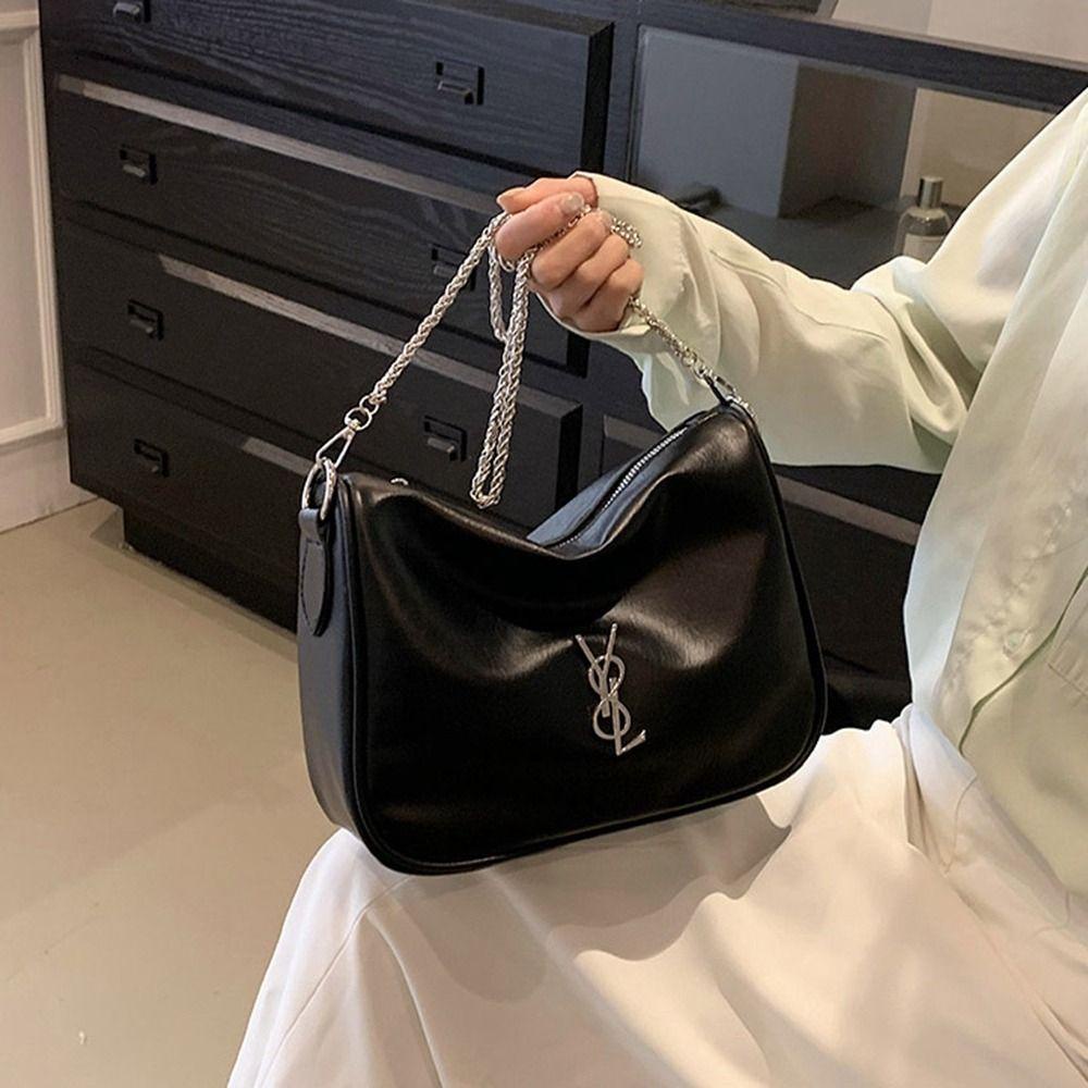 BLISS Túi Xách Da Pu Hình Vuông Cỡ Lớn Dễ Phối Đồ Thời Trang Cho Nữ