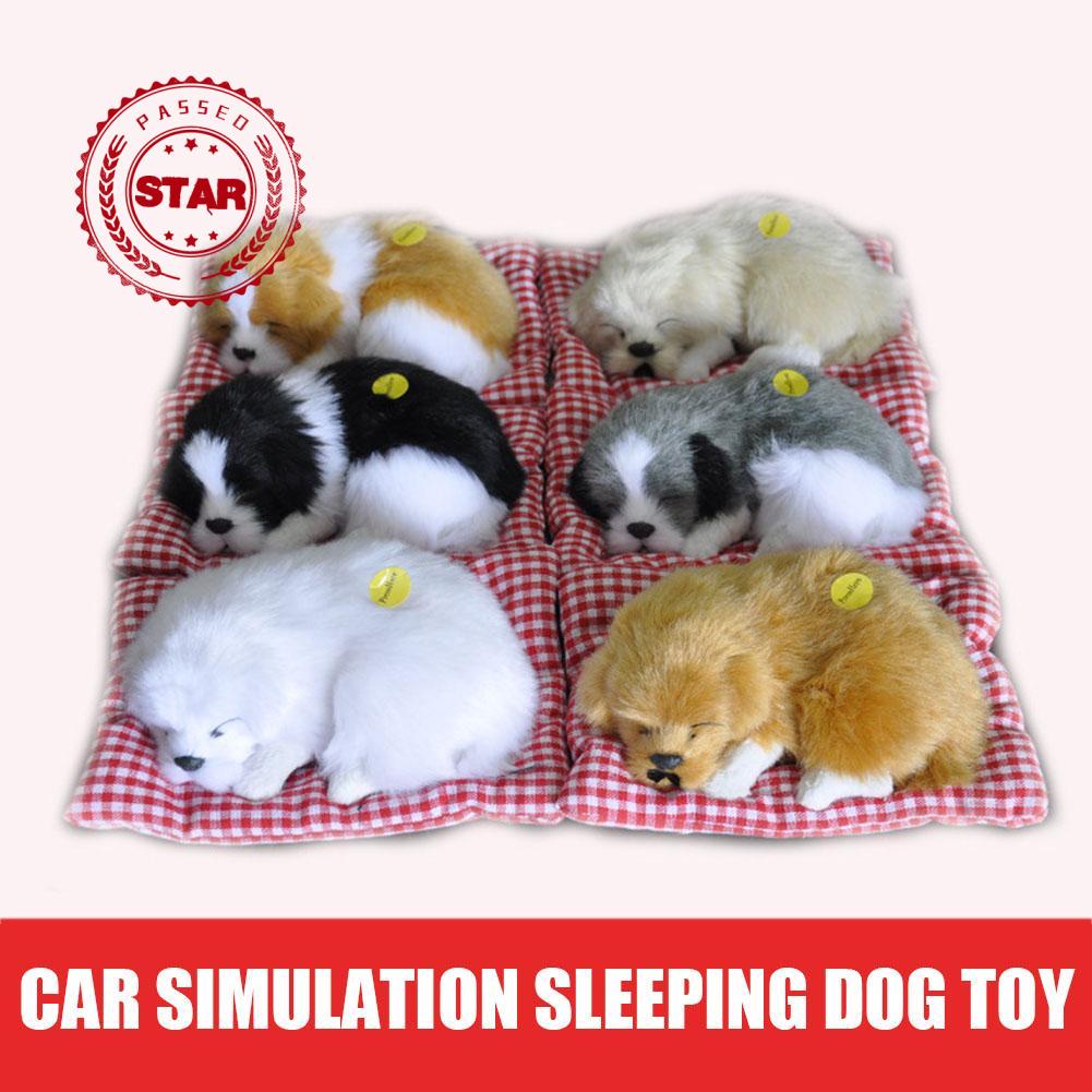 Đồ trang trí Chú Chó Đang Ngủ Dễ Thương Dùng Trang Trí H3H4