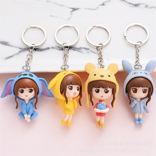 Móc Khóa Cô Gái Dễ Thương