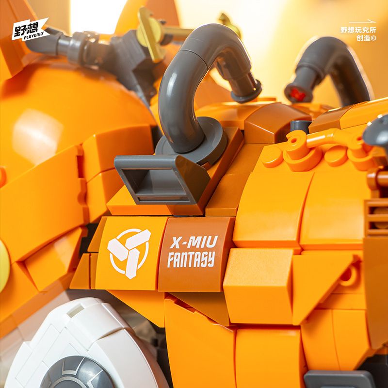 Mô Hình Đồ Chơi Lắp Ráp Chú Mèo Cơ Khí X-MIU Dùng Làm Quà Tặng Sinh Nhật Cho Bé Trai