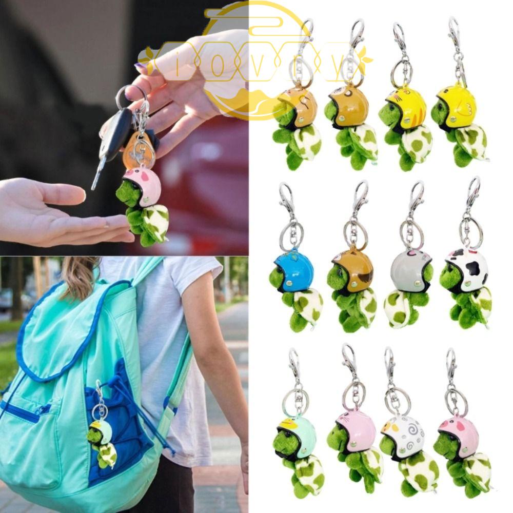 IVORY Móc Khóa Hình Rùa Biển Hoạt Hình Trung Hoa Dễ Thương