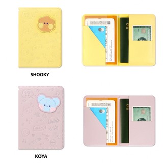 [SẴN] Passport Cover BT21 Leather Patch