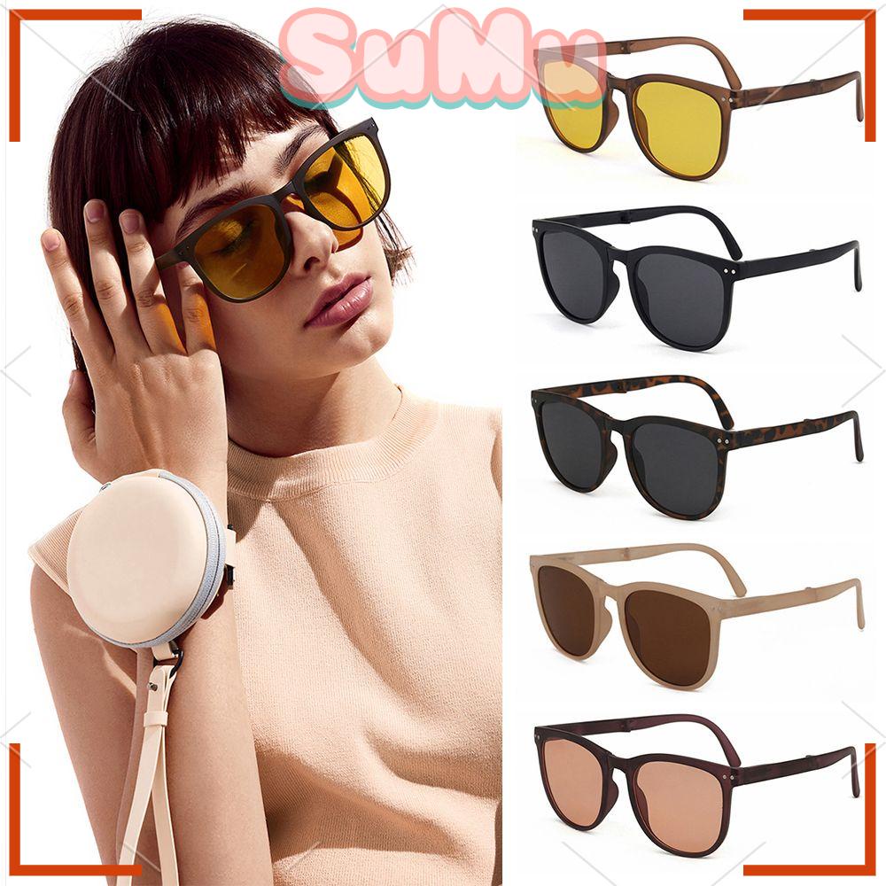 SUMU Kính Mát TR90 Dạng Gập Kèm Hộp Đựng Ốp