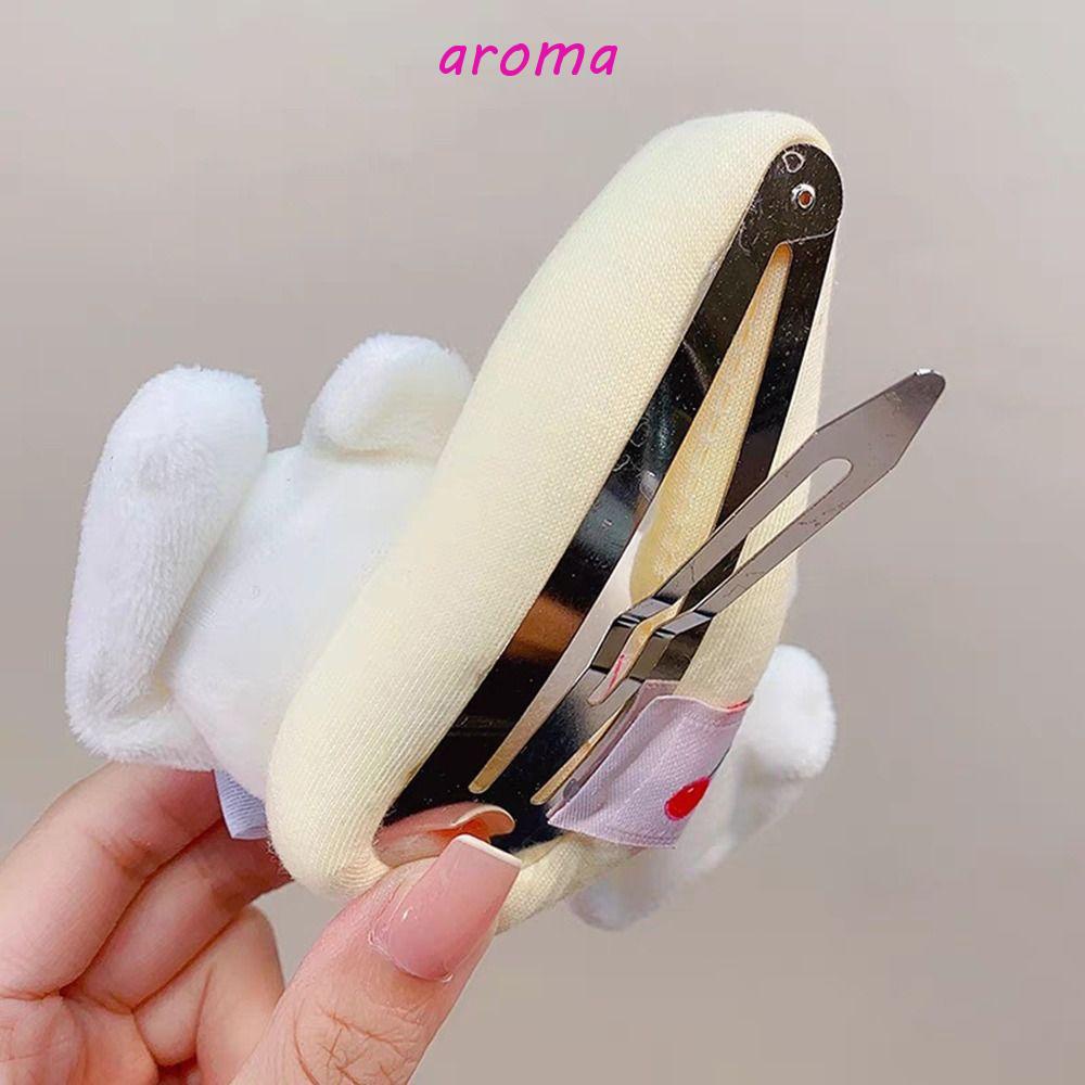AROMA Kẹp Tóc Hình Hoạt Hình My Melody Cinnamoroll Dễ Thương Cho Nữ