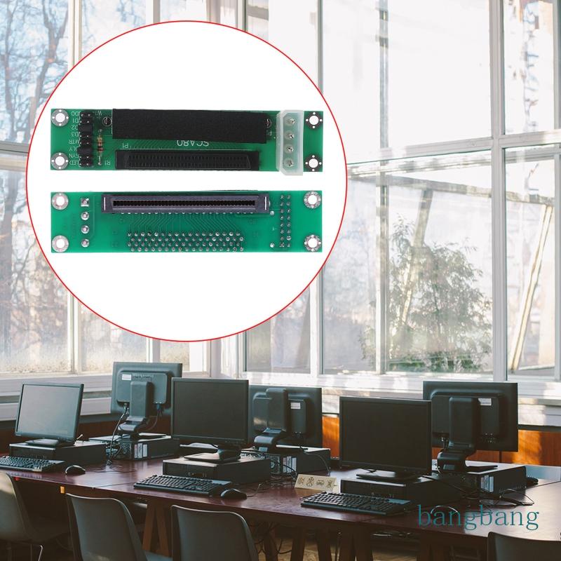 Bảng Mạch Chuyển Đổi SCA SCSI 80pin Sang 68pin Dài 10cm Chuyên Dụng