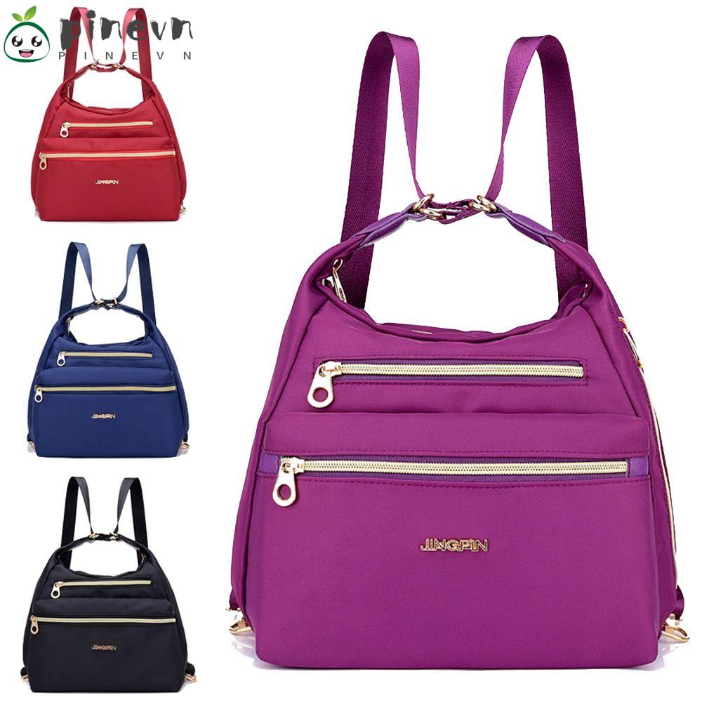 PINEVN Ba Lô Du Lịch Nhiều Ngăn Đa Năng Chống Thấm Nước Sức Chứa Lớn Thời Trang Cho Nữ