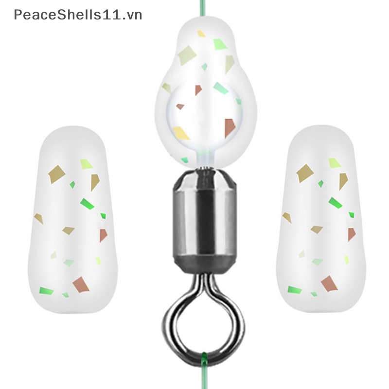 Set 20 Phao Câu Cá Mềm Hình Hạt Đậu Chuyên Dụng