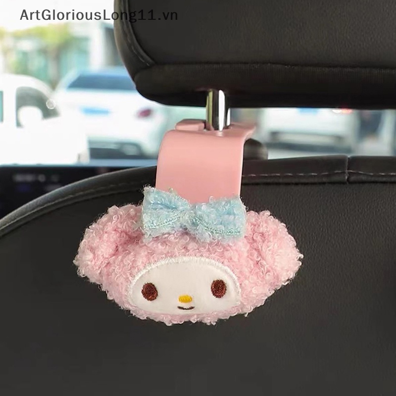 Móc Treo Đồ Chơi Mềm Mại Hình Kuromi Melody Cinnamorol Nhồi Bông Gắn Ghế Ngồi Xe Hơi