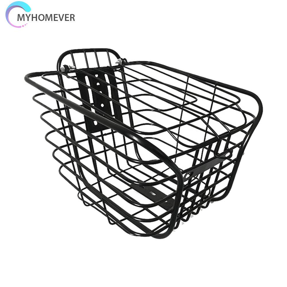 Giỏ Xe Đạp Bằng Kim Loại Có Vỏ Bọc Tiện Dụng