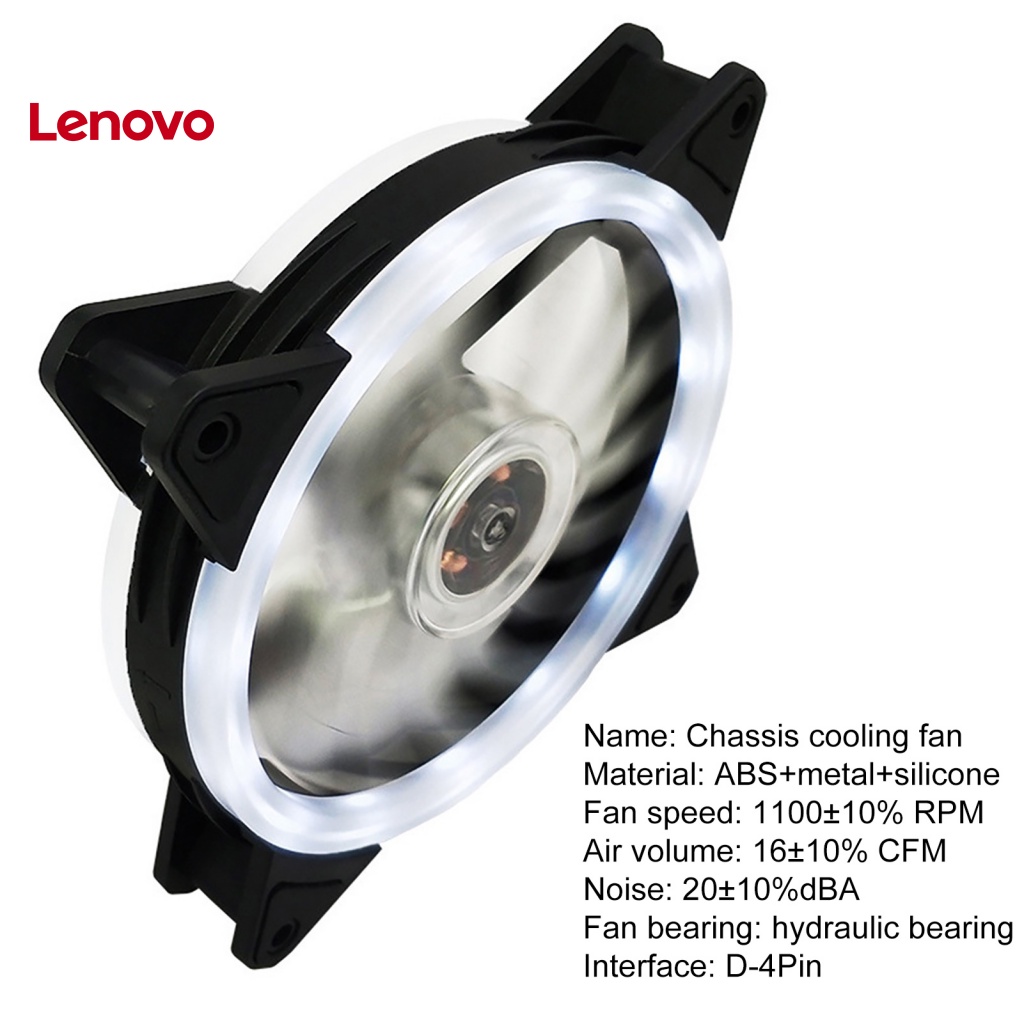 Quạt Làm Mát Hình Hoa Hướng Dương Tích Hợp Đèn RGB 12cm Không Ồn Tiện Dụng Cho