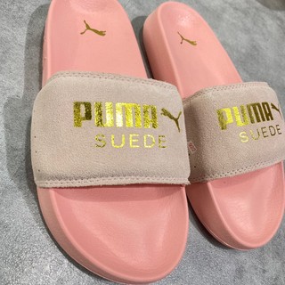 [Siêu Sale ] Dép P.u.m.a Suede Pink / Hồng *Chính Hãng*