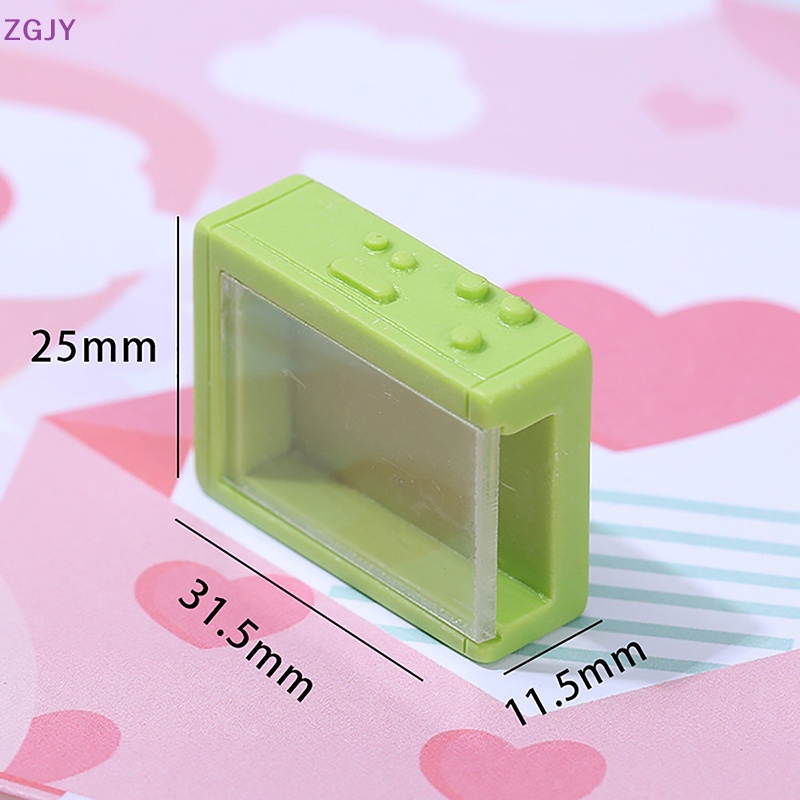 Set 2 Ốp Điện Thoại Gel DIY Họa Tiết Phong Cảnh Hoạt Hình 3D Dễ Thương Mới