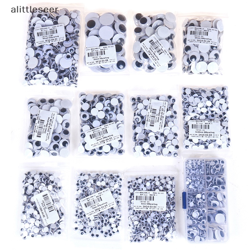 Er Mắt Búp Bê Tự Dính Nhiều Màu Sắc diy