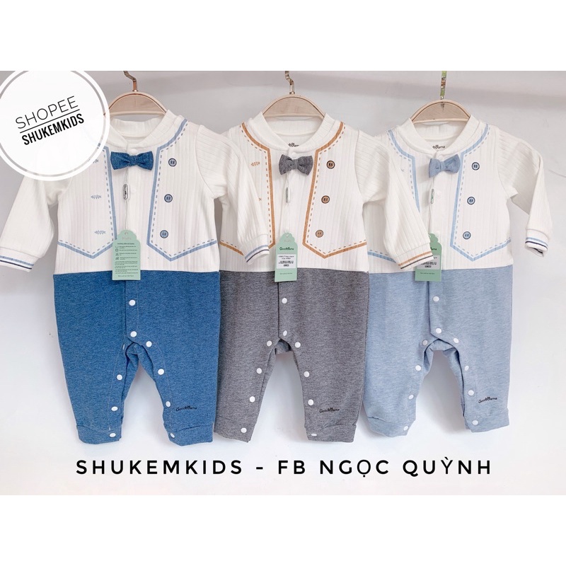 Goodmama - Body công tử thu đông siêu mềm  cho bé