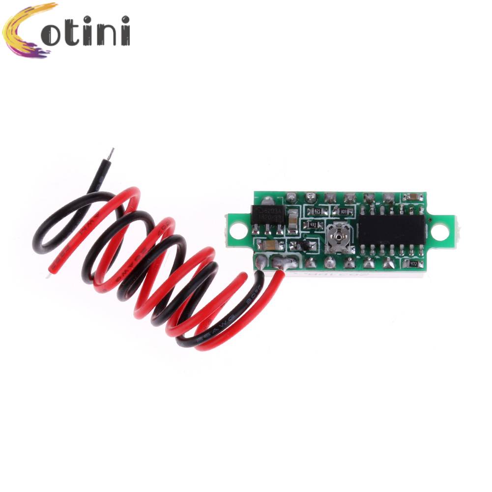 Vôn Kế Điện Tử Mini 0.28inch DC2.5-30V
