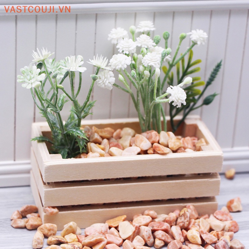 Giỏ Đựng Thức Ăn / Nước Uống Trang Trí Nhà Búp Bê Tỉ Lệ 1: 12