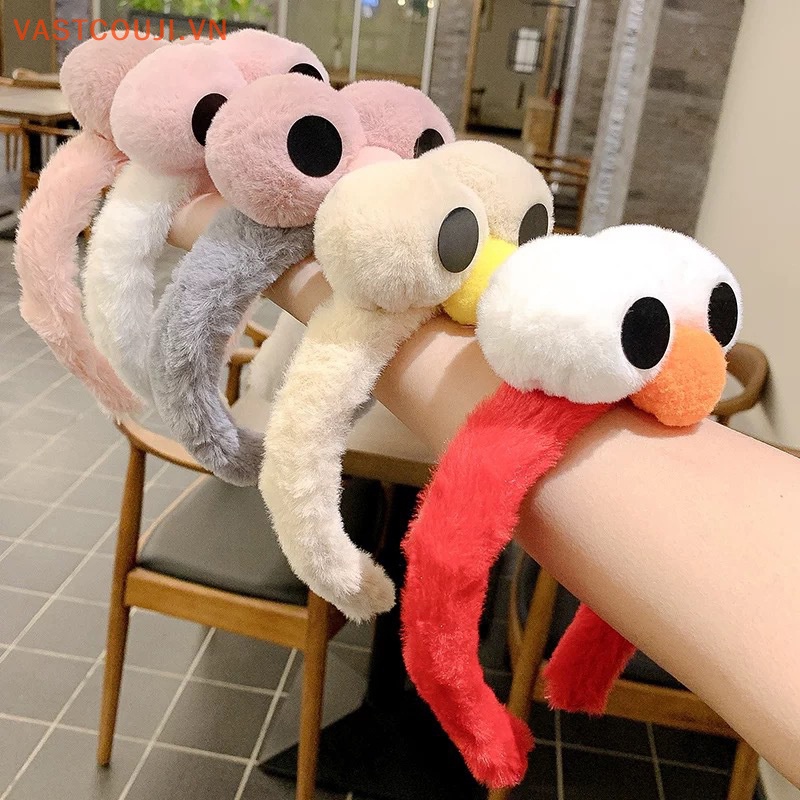 Băng Đô Cài Tóc Hình Nhân Vật Sesame Street Ngộ Nghĩnh