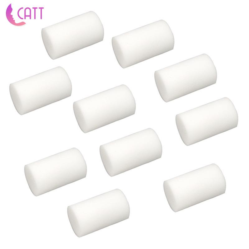 Cây Lăn Sơn Tường Trang Trí Họa Tiết Hoa Màu Trắng 4 Cái
