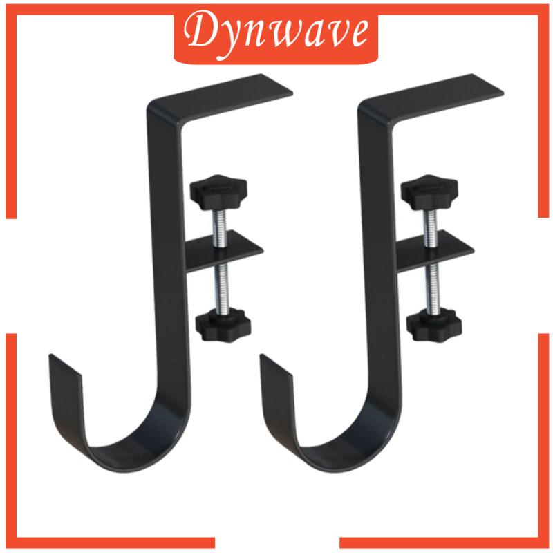 Set 2 Giá Đỡ Móc Treo Đồ Dùng Gắn Cạnh Bàn Tùy Chỉnh Độ Cao Tiện Dụng Cho Văn Phòng / Phòng Ngủ / Nhà Bếp