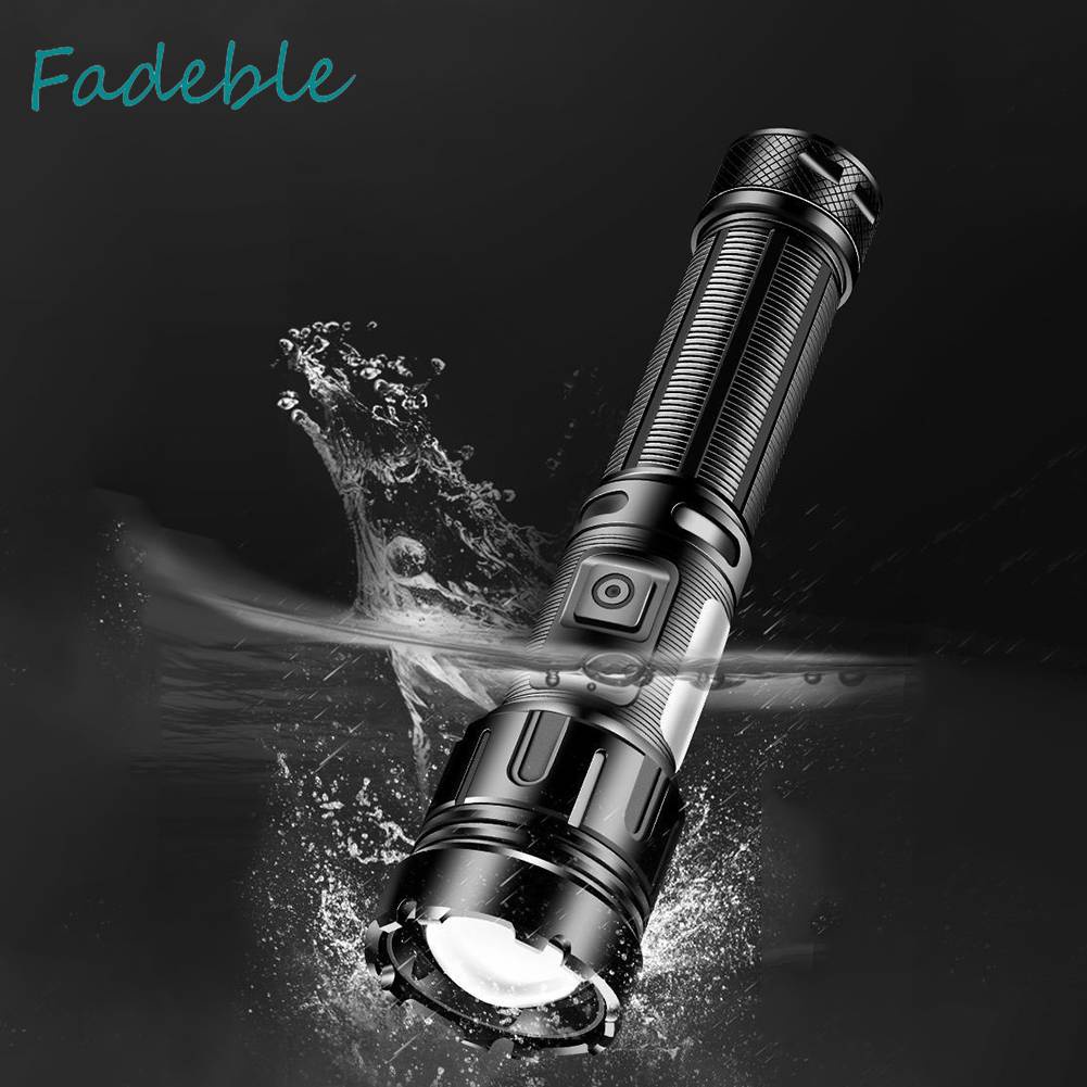Đèn Pin XHP50 800LM COB LED 1200mAh IPX4 Type-C Sạc USB Tiện Dụng