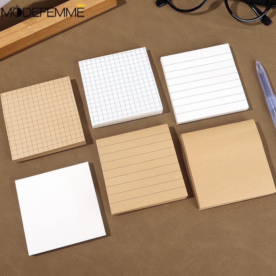 Set 45 / 50 / 80 Tờ Giấy Ghi Chú Tự Dính Đơn Giản Sáng Tạo