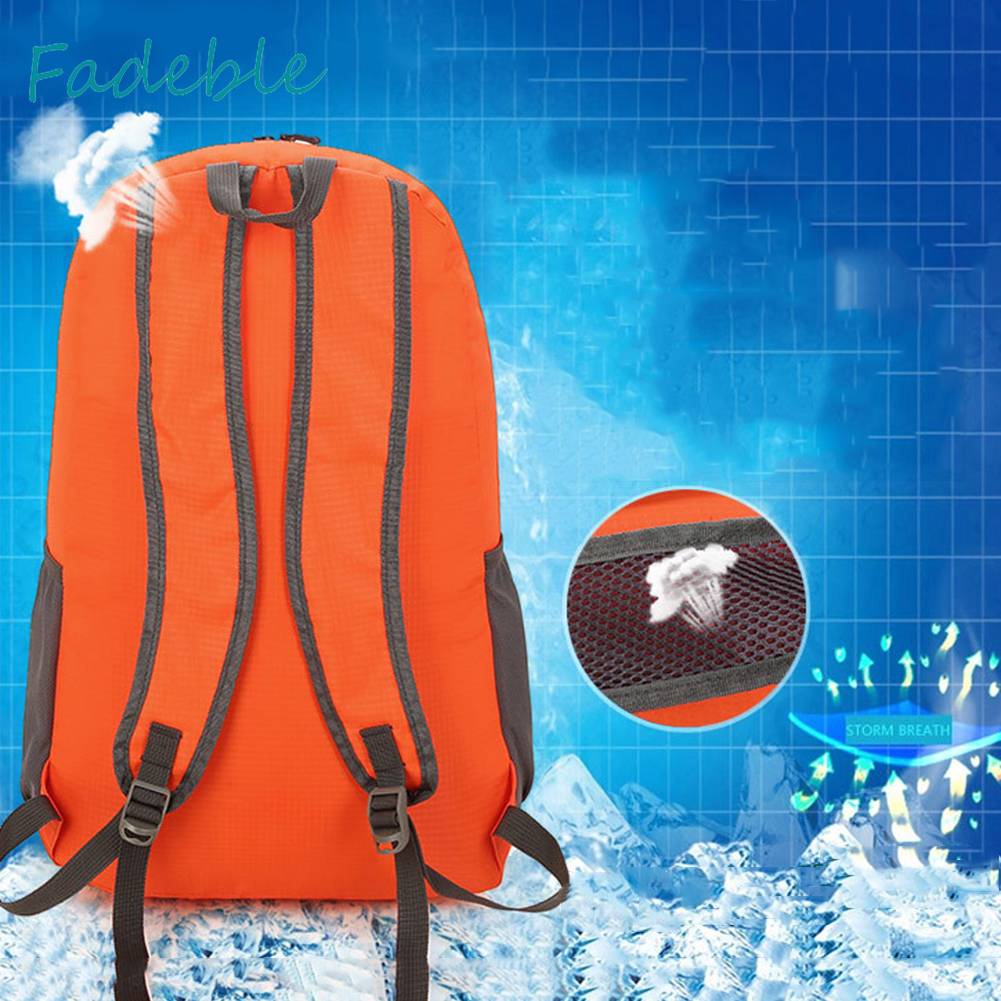 Ba Lô Du Lịch, Leo Núi Dây Đeo Vai, Gấp Được, Chất Liệu Nylon