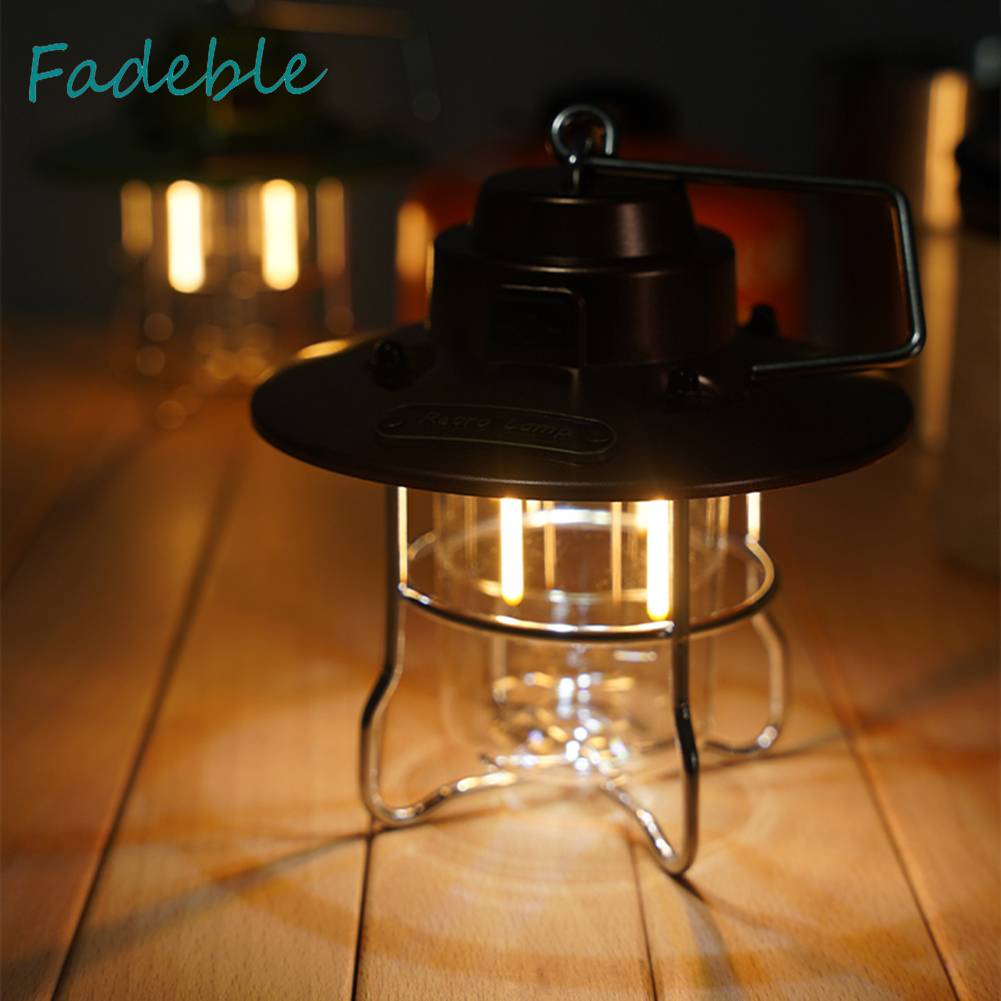 Đèn LED Cắm Trại Chống Nước 300LM 650mAh IPX4 Loại C